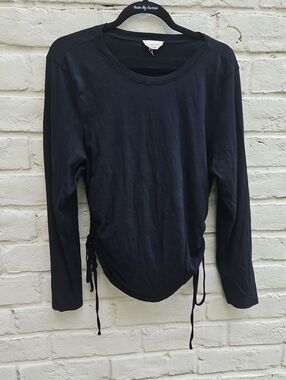 Open Edit Long-Sleeve Cut-out Tee